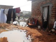 Rubbish damp adjacent to Janet's house